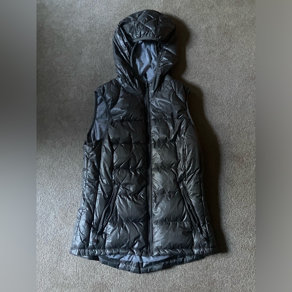 Tangerine brand puffer vest
